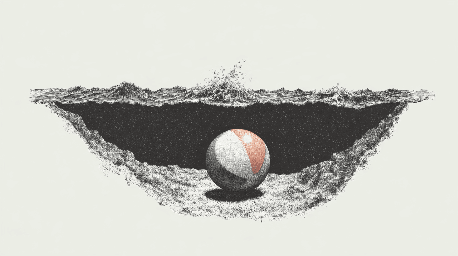 report feature beach ball underwater